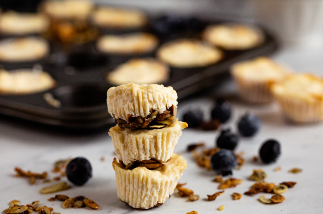 Delicious Keto Granola Cheesecake Bites Recipe