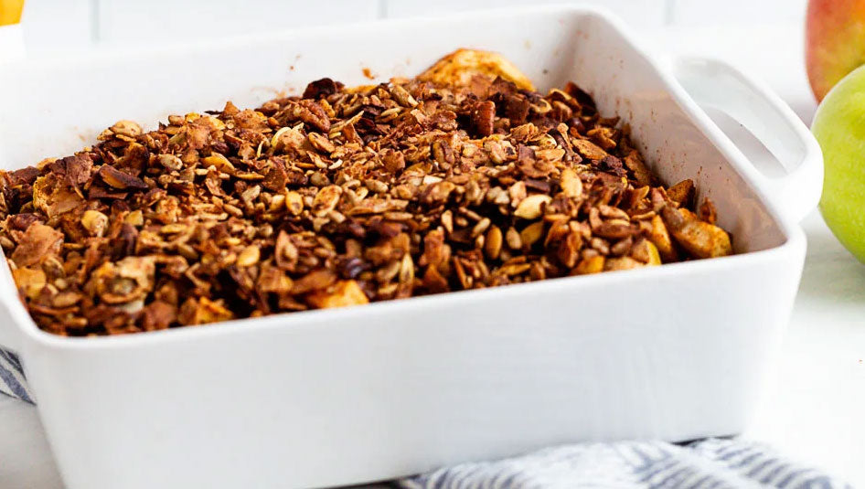 Delicious Pecan Granola Apple Crisp Recipe