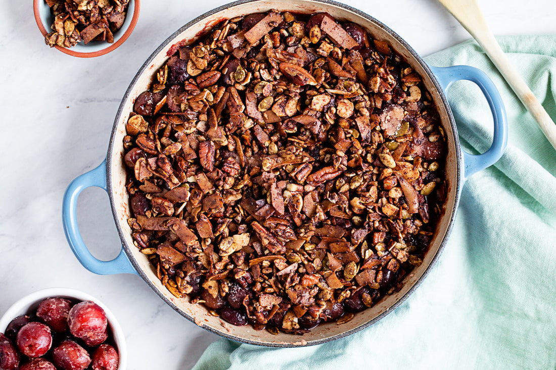keto cherry cobbler recipe