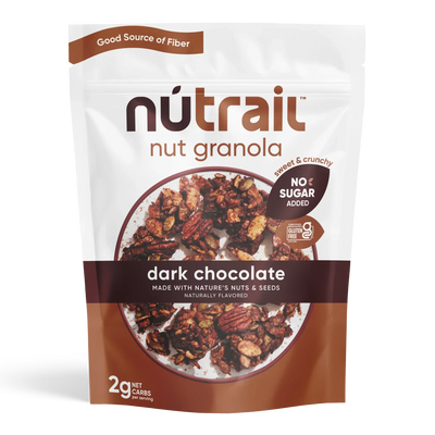 Dark Chocolate Nut Granola | NuTrail