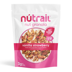 Vanilla Strawberry Nut Granola | NuTrail